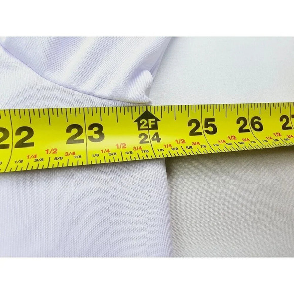 Ben Hogan Performance XL Men's White Short Sleeve Embroidered Sleeve Logo Polo - Picture 2 of 11